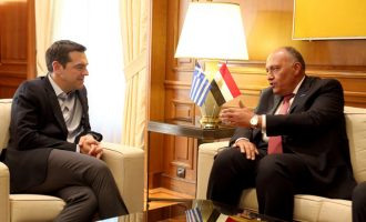 Tι συζήτησε ο Τσίπρας με τον Αιγύπτιο υπουργό Εξωτερικών