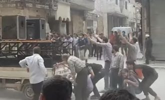Χάος στην ανατολική Δαμασκό – Τζιχαντιστές σκοτώνονται μεταξύ τους (βίντεο)
