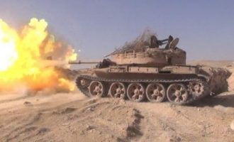 Σφοδρές μάχες στρατού-ISIS για τις πηγές φυσικού αερίου βόρεια της Παλμύρας