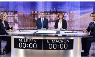 Γαλλικές εκλογές: Έντονοι διάλογοι και σκληρές εκφράσεις στο ντιμπέιτ Μακρόν – Λεπέν