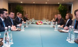 Το Κυπριακό στο επίκεντρο της συνάντησης Τσίπρα-Γκουτέρες στο Πεκίνο