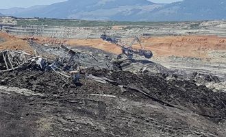 Σε κατάσταση έκτακτης ανάγκης οι Ανάργυροι Κοζάνης από την κατολίσθηση του ορυχείου Αμυνταίου