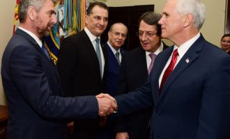 Στον Λευκό Οίκο συναντήθηκε ο Νίκος Αναστασιάδης με τον Αντιπρόεδρο των ΗΠΑ Μάικ Πενς
