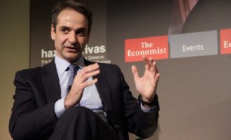Μητσοτάκης στο Economist: «Ετοιμαστείτε να επενδύσετε στην Ελλάδα, έρχεται πολιτική αλλαγή»