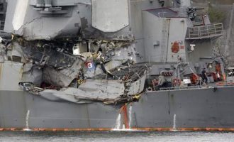 Νεκροί επτά ναύτες του USS Fitzgerald που συγκρούστηκε με φιλιππινέζικο εμπορικό