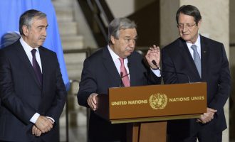 Το επιβεβαιώνει ο ΟΗΕ: Την Κυριακή το ραντεβού Γκουτέρες-Αναστασιάδη-Ακιντζί