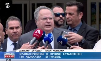 Νίκος Κοτζιάς: “Η Τουρκία ζητάει διατήρηση συνθηκών που παραβίασε” (βίντεο)