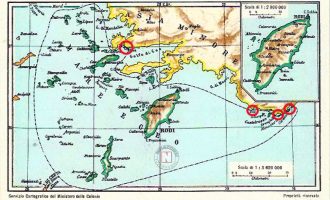 Ιταλικοί χάρτες δείχνουν ότι η Ελλάδα μπορεί να διεκδικήσει 20 νησιά και νησίδες από την Τουρκία
