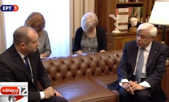 Αυστηρό μήνυμα Παυλόπουλου στην Τουρκία παρουσία του Βούλγαρου Προέδρου (βίντεο)