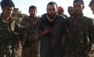 Οι Κούρδοι έπιασαν ζωντανό βομβιστή αυτοκτονίας του Ισλαμικού Κράτους (φωτο)
