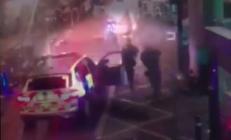 Δείτε σε βίντεο τη στιγμή που οι αστυνομικοί σκοτώνουν τους τζιχαντιστές στο Λονδίνο (βίντεο)