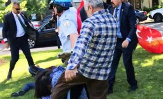 Συλλαμβάνονται 12 νταήδες του Ερντογάν που ξυλοκόπησαν Κούρδους στην Ουάσιγκτον