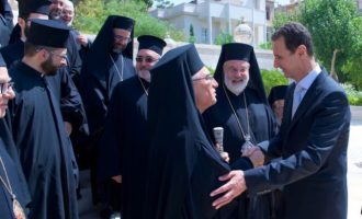 Τον Μπασάρ Αλ Άσαντ επισκέφθηκε ο Προκαθήμενος της Μελχίτικης Ελληνικής Καθολικής Εκκλησίας