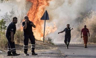 Φονικές πυρκαγιές στην Ιταλία – Δύο νεκροί στην Καλαβρία