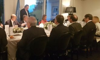 Κυπριακό: Σκληρό ξενύχτι στο Κραν Μοντάνα στο δείπνο εργασίας – Αδιάλλακτοι οι Τούρκοι