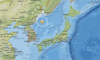 Σεισμός 6 Ρίχτερ ανοιχτά της Βόρειας Κορέας