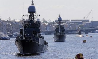 Σε εξέλιξη η  πρώτη στην ιστορία ρωσοκινεζική ναυτική άσκηση στη Βαλτική