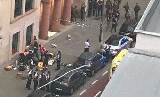 Πυροβολισμοί στις Βρυξέλλες – Άνδρας επιτέθηκε κρατώντας μαχαίρι σε στρατιώτες