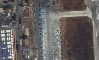 Δορυφόρος “μέτρησε” τα ρωσικά αεροπλάνα στη βάση Χμεϊμίμ στη Συρία (φωτο)
