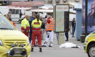 Τζιχαντιστική επίθεση στην πόλη Τούρκου της Φινλανδίας – Ο δράστης ούρλιαζε “Αλλαχού Ακμπάρ” (βίντεο)