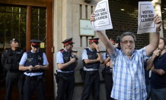 Μπαράζ συλλήψεων στην Καταλονία για την αποτροπή του δημοψηφίσματος