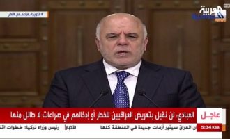 Ο Ιρακινός Πρωθυπουργός θα λάβει όλα “τα αναγκαία μέτρα” για να μην αποσχιστεί το Κουρδιστάν