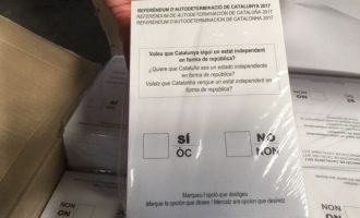 Καταστολή στην Καταλονία – Οι Ισπανοί κατέσχεσαν 9 εκ. ψηφοδέλτια για το δημοψήφισμα