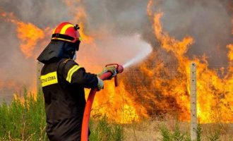Κίνδυνος εκδήλωσης πυρκαγιάς – Σε επιφυλακή η Πυροσβεστική