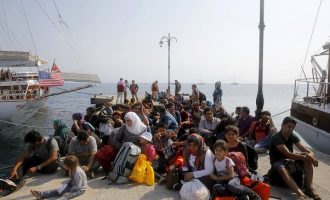 Σχεδόν 2.800 νέοι πρόσφυγες και μετανάστες στα νησιά του Αιγαίου τον Σεπτέμβριο