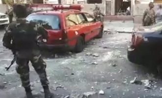 Τριπλή βομβιστική επίθεση κοντά στην έδρα της αστυνομίας στη Δαμασκό – Ένας νεκρός