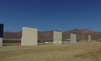 Ξεκίνησε η ανέγερση τείχους που θα χωρίζει τις ΗΠΑ από το Μεξικό