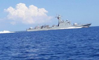 Τουρκική πρόκληση με πολεμικό σκάφος ανοιχτά της Αμμοχώστου