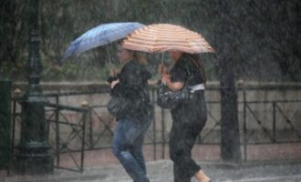 Βγάλτε τις ομπρέλες – Έρχονται βροχές και καταιγίδες
