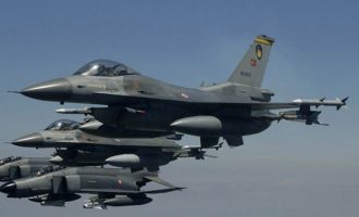 Αερομαχίες με έξι τουρκικά F-16 πάνω από τη Λήμνο