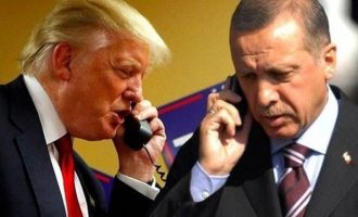 Ο Ερντογάν θα τηλεφωνήσει στον Τραμπ για να του πει ότι θα καταλάβει όλη τη βόρεια Συρία