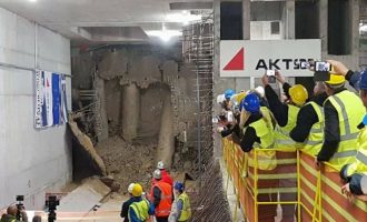 Έτοιμες οι μισές σήραγγες του μετρό Θεσσαλονίκης – “Τρύπωσε” και Καλαμαριά η “Έλλη” (βίντεο)