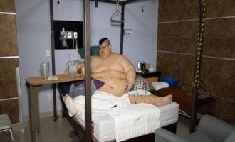 Ένας 33χρονος είναι ο βαρύτερος άνδρας στον κόσμο: Ζυγίζει σχεδόν 600 κιλά