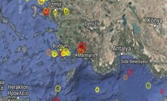 Σεισμός 5 Ρίχτερ στην Τουρκία – Αισθητός και στη Ρόδο