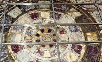 Εντυπωσιακή ανακάλυψη: Βρέθηκε μωσαϊκό κάτω από εκκλησία στην Τραπεζούντα (φωτο)