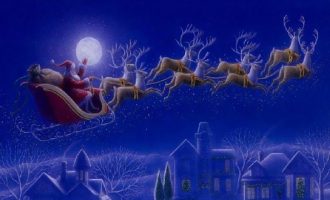 Ο Άγιος Βασίλης ξεκίνησε το ταξίδι του για να μοιράσει τα δώρα – Ποιος τον “παρακολουθεί”
