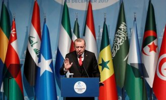 Ερντογάν: Σιωνιστική νοοτροπία από Τραμπ – Οι ΗΠΑ δεν μπορούν να έχουν ρόλο μεσολαβητή