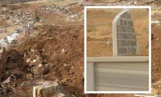 Το τουρκικό καθεστώς κατέστρεψε νεκροταφείο Κούρδων ανταρτών και έκλεψε 267 πτώματα