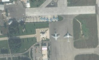 35 ρωσικά αεροπλάνα “μέτρησε” ο δορυφόρος στη Λαοδίκεια της Συρίας (φωτο)