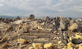 Οι Τούρκοι βομβάρδισαν και ισοπέδωσαν αρχαίο ναό 3.300 ετών στην Αΐν Νταρά της Εφρίν (φωτο)