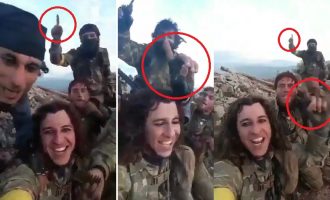 Τζιχαντιστές μισθοφόροι των Τούρκων ουρλιάζουν «Αλλαχού ακμπάρ, θα σκοτώσουμε τους άθεους Κούρδους» (βίντεο)