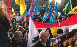 20.000 Κούρδοι διαδήλωσαν στην Κολωνία κατά της τουρκικής εισβολής στη βορειοδυτική Συρία