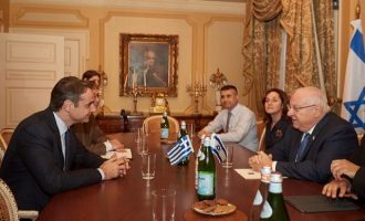 Τι συζήτησε ο Μητσοτάκης με τον Πρόεδρο του Ισραήλ