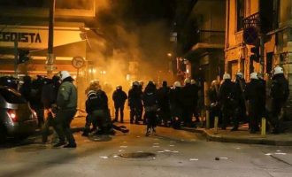 Πέντε συλλήψεις για τα επεισόδια στο κέντρο της Θεσσαλονίκης