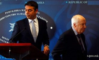 Ο Ντιμιτρόφ επιμένει ότι είναι «Μακεδόνες» και μιλάνε «μακεδονικά» – Δεν θέλει λύση