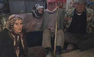 Μισθοφόροι των Τούρκων έδεσαν τέσσερις γέροντες Κούρδους και τους παγίδευσαν με εκρηκτικά (φωτο)